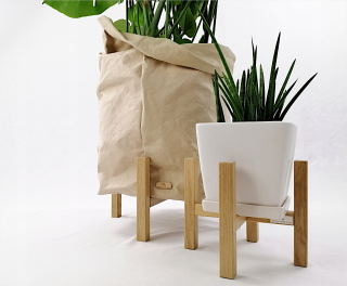 Stojan na kvety - Stojan na kvetináč na Loft 35 / H20 Natural