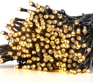 Strunové svetlá 40 m 300 -LED vodotesné vonkajšie vonkajšie