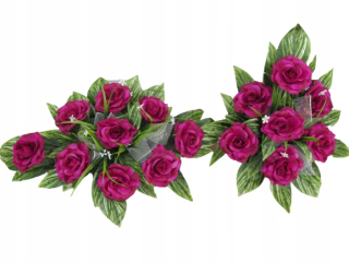 Dôraz na hrob + Bouquet Artificial zloženie 164