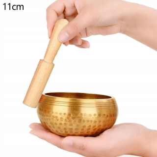 Štýl 11 cm Nepálsky ručne vyrábaný Tibet Buddha Bowl