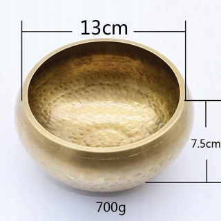 Štýl 13 cm Nepálsky ručne vyrobený Tibet Buddha Bowl