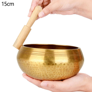 Štýl 15 cm Nepálsky ručne vyrobený tibet Buddha misa