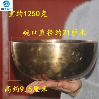 Štýl 21 cm (8,27 palca) Tibetské misky na spev