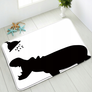 Štýl 3714L 45x75cm-17,7x29,9 palca Cartoon Mata Pow