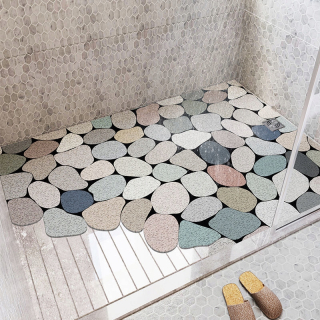 Štýl 40x60 cm non -slip rohože s pvc cievkou