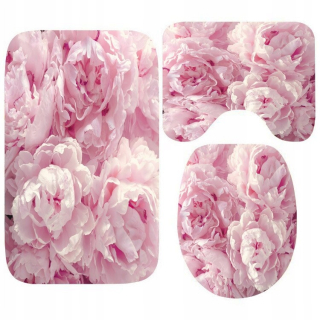 Štýl 50x80 cm 3 ks. Shabby Pink viktoriánska ružová