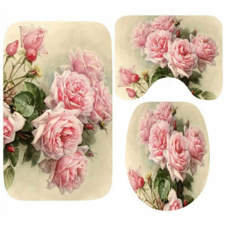 Štýl B 50x80 cm 3 ks. Shabby Pink Victorian R