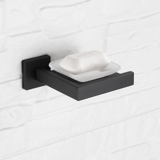 Štýl B123-4 Sekova Black Towel Hanger s S