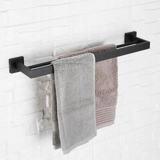 Štýl B123-9 Sekova Black Towel Hanger s S