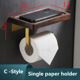 Štýl C Kúpeľňa doplnky papier rukoväť zlata