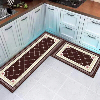 Štýl D 40x120 a 40x60 cm dlhá kuchynská rohož koberca Mat