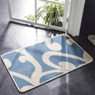 Štýl D 80x120cm Alfombra Black-BI Bath Mat