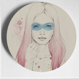 EM12 10 palcov (25,5 cm) v štýle Emma Leonard Wall Plate