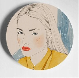 EM22 10 palcový štýl (25,5 cm) Emma Leonard Wall Plate