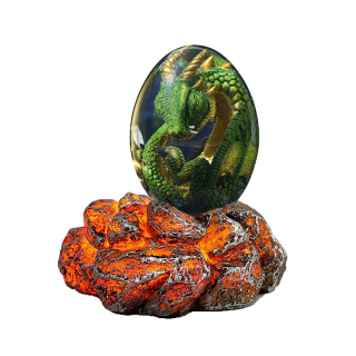 Štýl HGA002421-C-Zha Lawa Dragon Egg Decortive Kol
