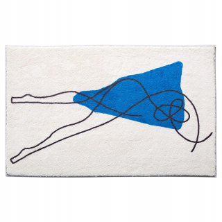 Štýl J 60x90cm prsia Vytlačené stierač chenille