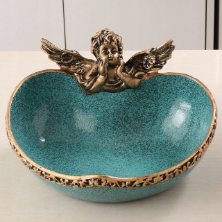 Štýl J Nordic Angel Resin Nuts misky