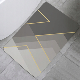 Štýl K 70cmx50cm Moderná mäkká rohož s bahnom OK