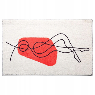 Štýl L 60x90cm Boob potlačený stierač chenille