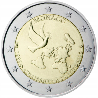 Monaco Style 2013 Monako 2 Original EU Coins Eur