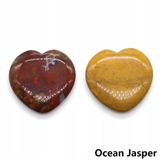 Štýl oceán Jasper 20 ks. 30 mm prírodná láska pu
