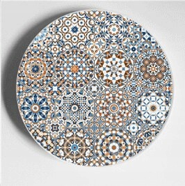 Štýl po 20 palcoch (25,5 cm) Islamský mozaikový vzor