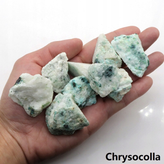 Chrysocolla style 500 g Veľa prirodzenej surovej stravy