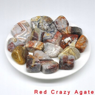 Červený štýl Crazy Agat 500G Natural Blue