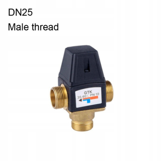 DN25 Pánske vlákno štýl 3-termostatické