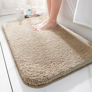 Štýl khaki 60x90cm super hrubé kúpeľné rohože s w with w