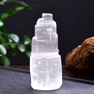 SELENITE LAMP STYLE 240-280G 1PC Prírodná lampa