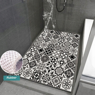 Štýl č. 1 75x100 cm prázdna kúpeľňa s PVC vyššie