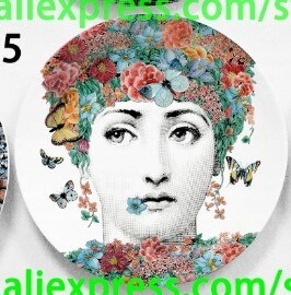 Štýl č. 13 8 palcov Lady Skull Plates Beauty