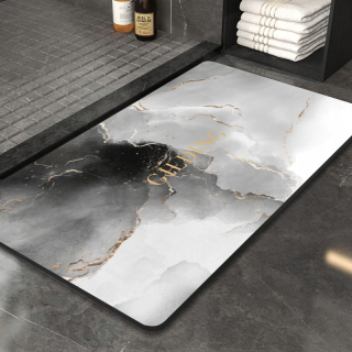 Štýl č. 14 50x80cm Suede Bath Mat bol premytý