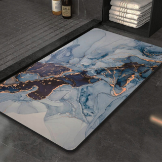 Štýl č. 18 60x90cm Suede Bath Mat bol premytý