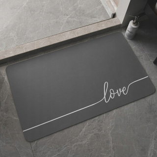 Štýl č. 18 60x90cm Suede Fabric Bath Mat