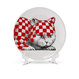 Štýl č. 18 8 palcov (20,5 cm) dekoratívna tanier