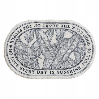 Štýl č. 2 60x90cm Scandinavian Style Oval Mat