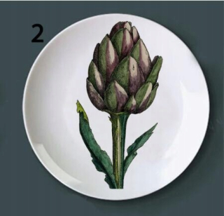 Štýl č. 2 7 palcov (18,5 cm) Vintage Lina Face Decor