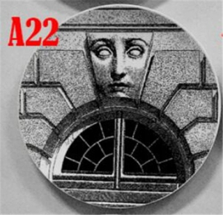 Štýl č. 22 10 palcov (25,5 cm) nástenná tanier