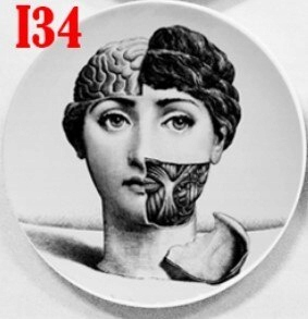 Štýl č. 35 10 palcov (25,5 cm) dekoratívna plaketa