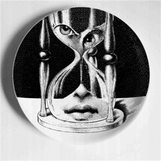 Štýl č. 35 10 palcov Vintage Lady Face Wall Decotions