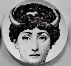 Štýl č. 35 8 palcové činely Lady Skull Beauty Obr