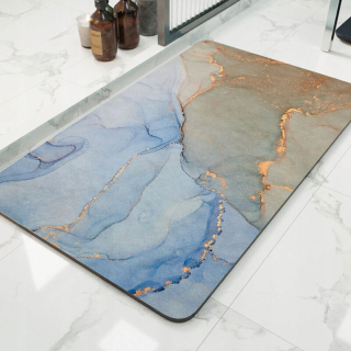 Štýl č. 6 50x80cm Suede Matt Bath Mat
