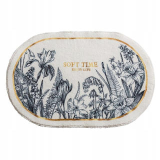 Štýl č. 6 60x90cm Scandinavian Style Oval Mat