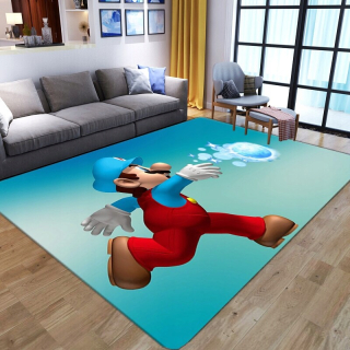 Štýl č. 8 140x200cm Cartoon Kid Games Area Koberce
