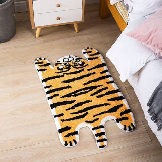 Štýl tigra 50x90 cm cm Kreslené zvieratko s potlačou