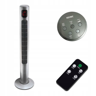 Bytový ventilátor - Stĺpový ventilátor Koenic KTF100 strieborný/sivý
