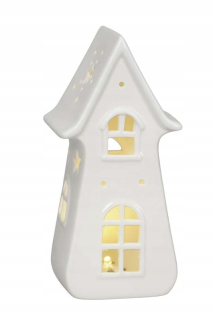 Domek Dom LED Porcelana roz. M