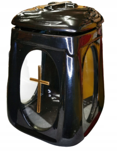 Sviečkový lampáš keramický kríž 27 cm CE-10 A